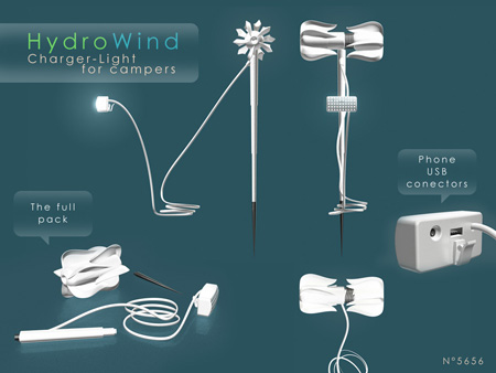 windmill 12v charger and phone usb connectors the hydro wind also has 