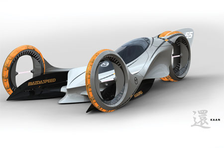 Mazda on Mazda Kaan An Electric Car To Compete The E1 Races   Green Design Blog