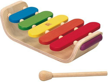 Plan Toy Oval Xylophone: Amuse Kids And Environmentalists