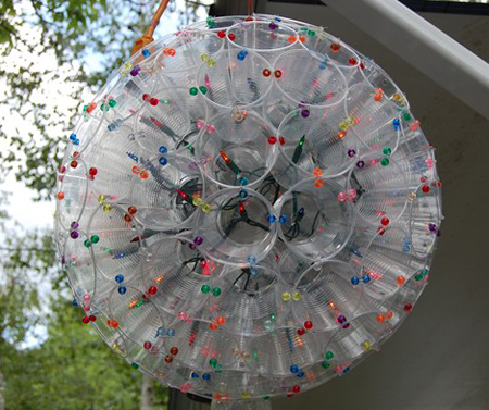 ... Sparkling Sparkle Balls out of Plastic Cups | Green Design Blog