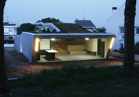 Villa Bio : Modern House With Green Roofing | Green Design Blog
