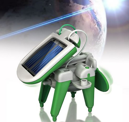 Solar Powered 6 in 1 Robot