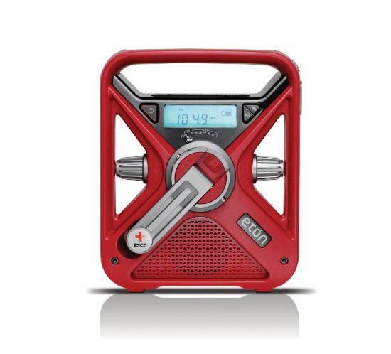 American Red Cross FRX3 Hand Turbine NOAA AM/FM Weather Alert Radio with Smartphone Charger