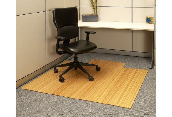 Anji Mountain Bamboo Chairmat and Rug Co. Roll-Up Bamboo Chairmat