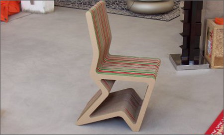 Arrow Cardboard Chair