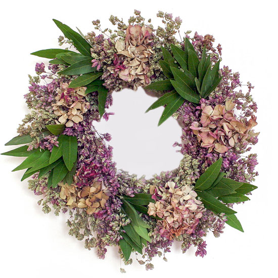 Artisanal Hydrangea Wreath