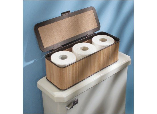 Bamboo Toilet Paper Holder