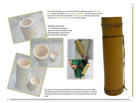 Bamboo Water Bottle