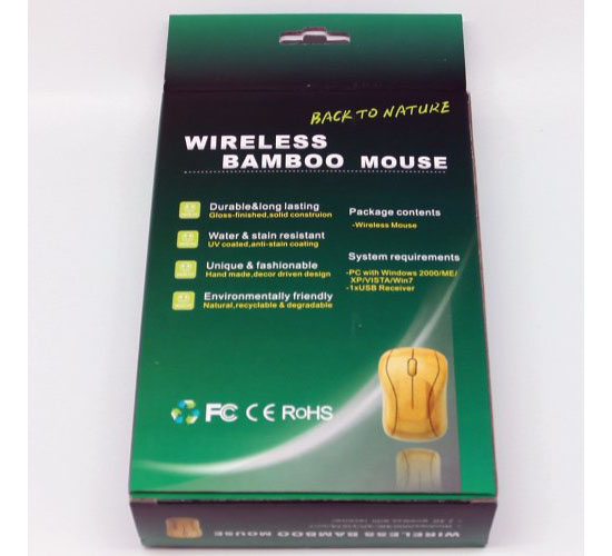 Bamboo Wireless Mouse