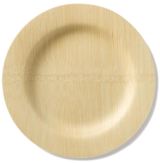Bambu 11-inch Round Veneerware Plates