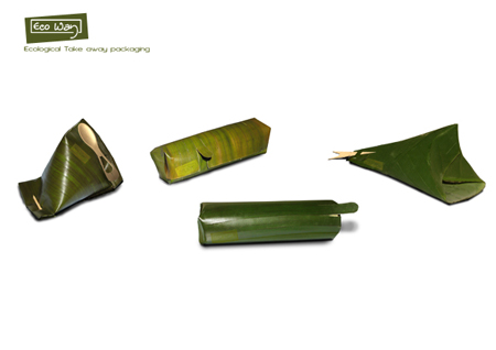 banana leaf packaging