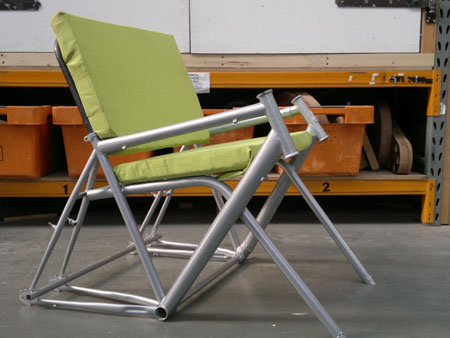 Bicycle Frame Eco Chair