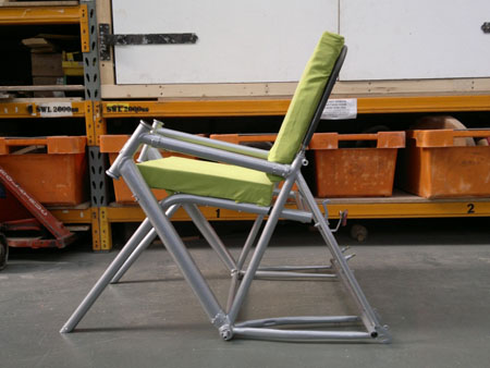 Bicycle Frame Eco Chair