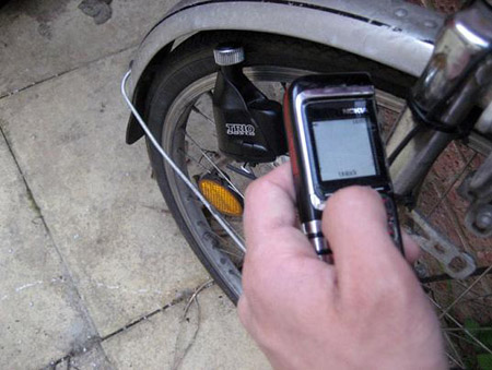 Pedal Powered Cell Phone Charger