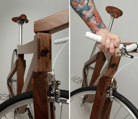 Black Walnut Bike Frame