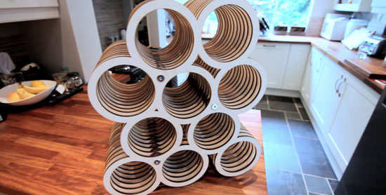 Bolla Wine Rack by Neil Macqueen