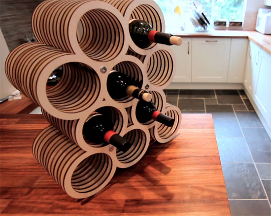 Bolla Wine Rack by Neil Macqueen