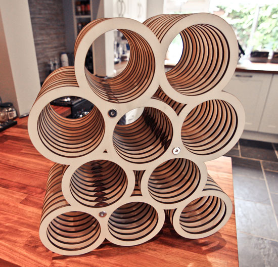 Bolla Wine Rack by Neil Macqueen