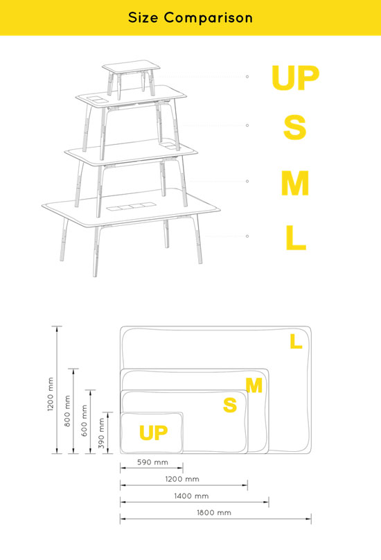 Butterply Desk - CNC Crafted Multifunctional Plywood Desk