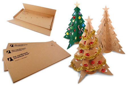 Cardboard Christmas Tree
