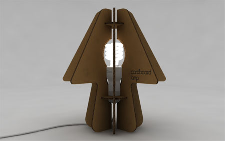 Cardboard Lamp