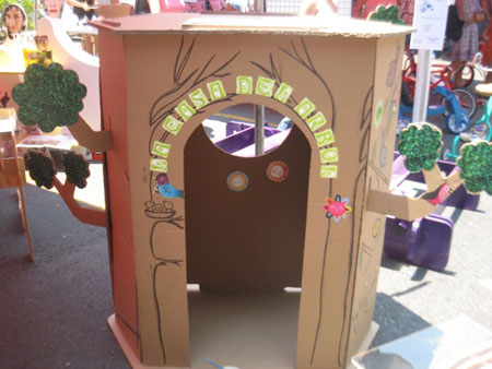 Cardboard Playhouse