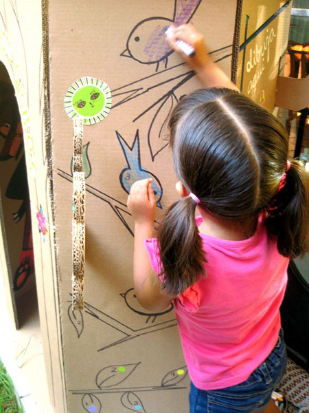 Cardboard Playhouse