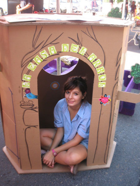 Cardboard Playhouse