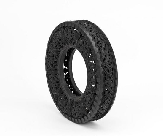 Carved Car Tire