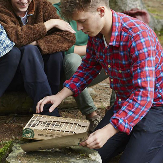 CasusGrill - The Biodegradable Instant BBQ