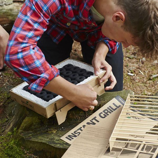 CasusGrill - The Biodegradable Instant BBQ