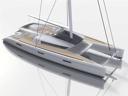 Eco-friendly Catamaran Concept