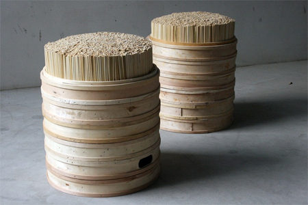 Chopstick and Steamer Stool