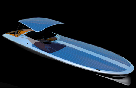 czeers mk1 solar-powered boat