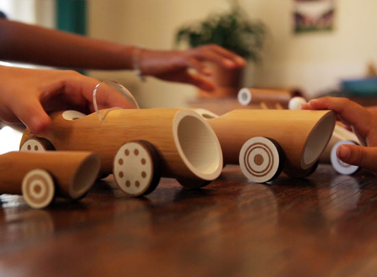 Eco-Friendly Bamboo Cars for Kids by Made of Bamboo
