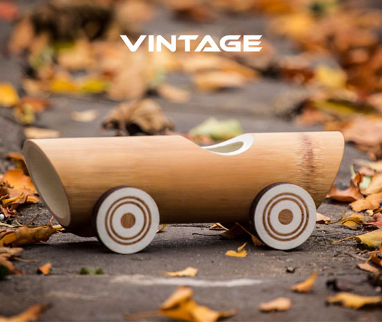 Eco-Friendly Bamboo Cars for Kids by Made of Bamboo