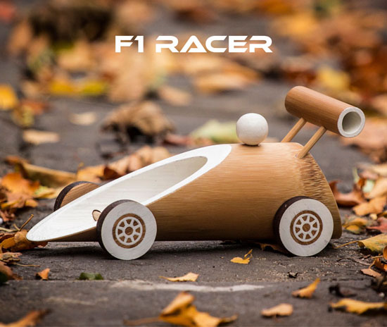 Eco-Friendly Bamboo Cars for Kids by Made of Bamboo