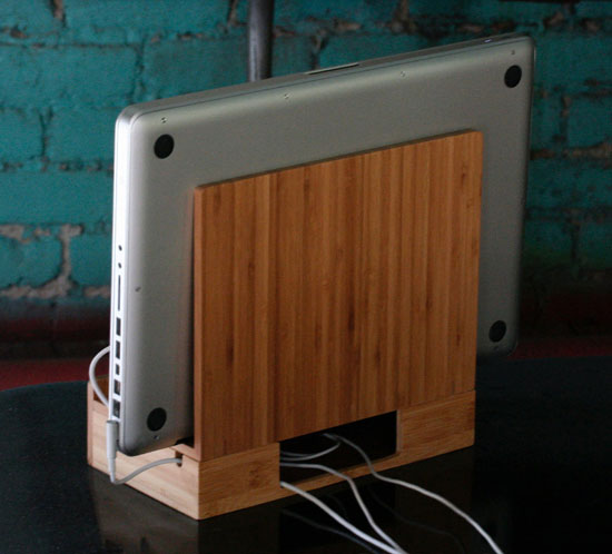 Eco-Friendly Bamboo Multi Charging Station