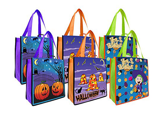 Green Halloween - Earthwise Halloween reusable shopping bags