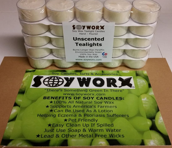 Green Halloween - Use free soy wax candles