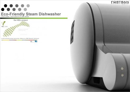 Eco-Friendly Steam Dishwasher