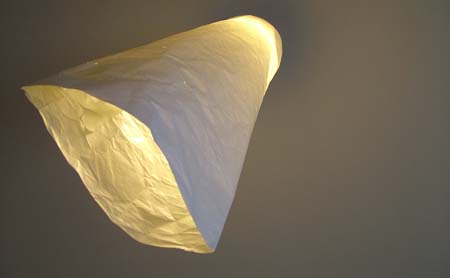 Eco Lampshade by Sam Dempsey