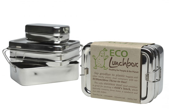 Eco Lunch Box Three-in-one Set