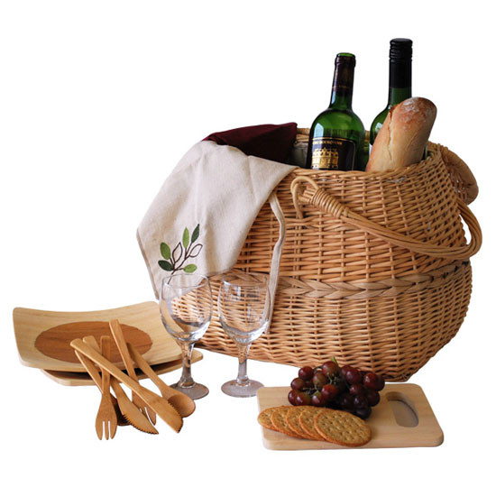 Eco-Picnic Basket for Two