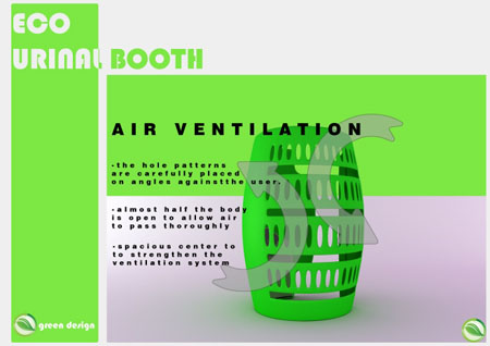 Eco-urinal Booth