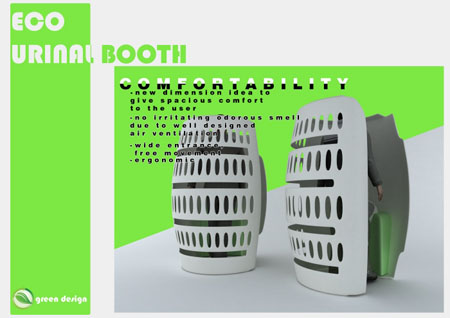 Eco-urinal Booth