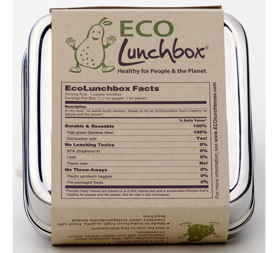 Ecolunchbox Solo Cube Lunch Box