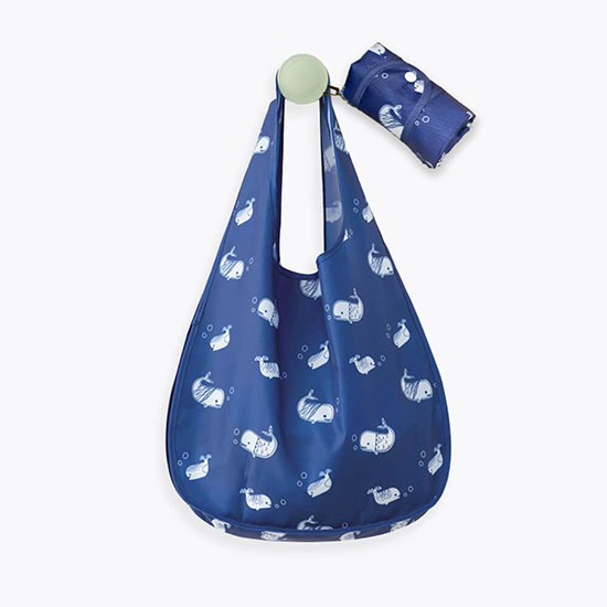 Ecomelet Blue Oxford Cloth Shopping Bag