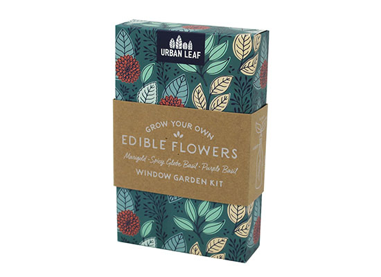 Edible Flowers â€“ Bottle Garden Kit