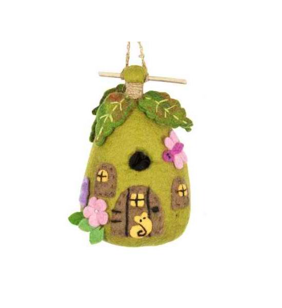 Fairy House Felt Birdhouse